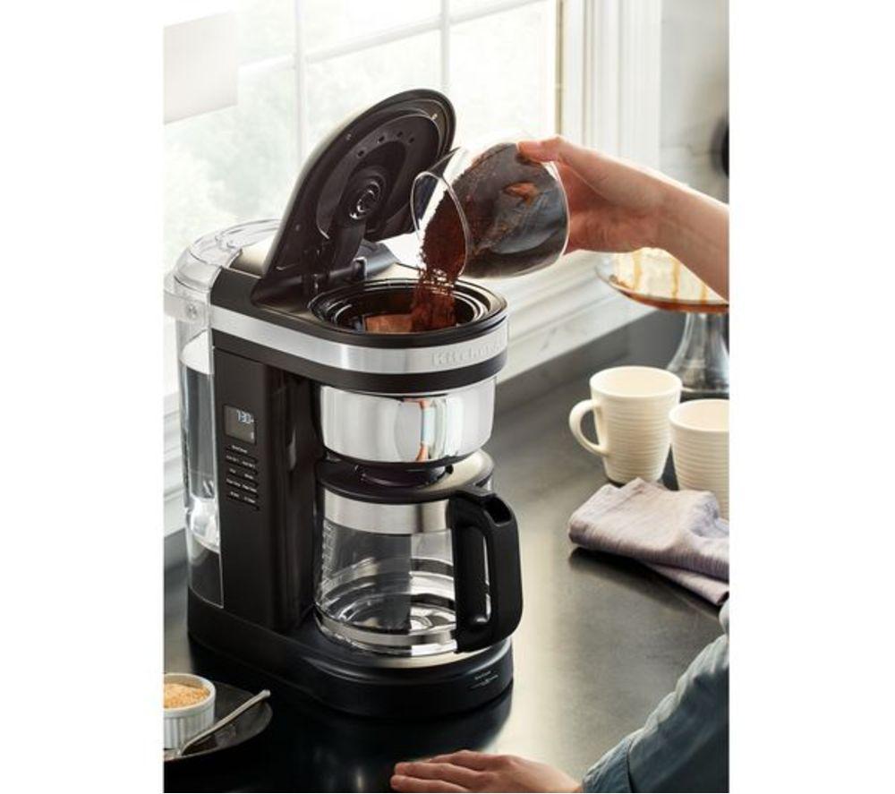 KITCHENAID 5KCM1209BOB Filter Coffee Machine - Black