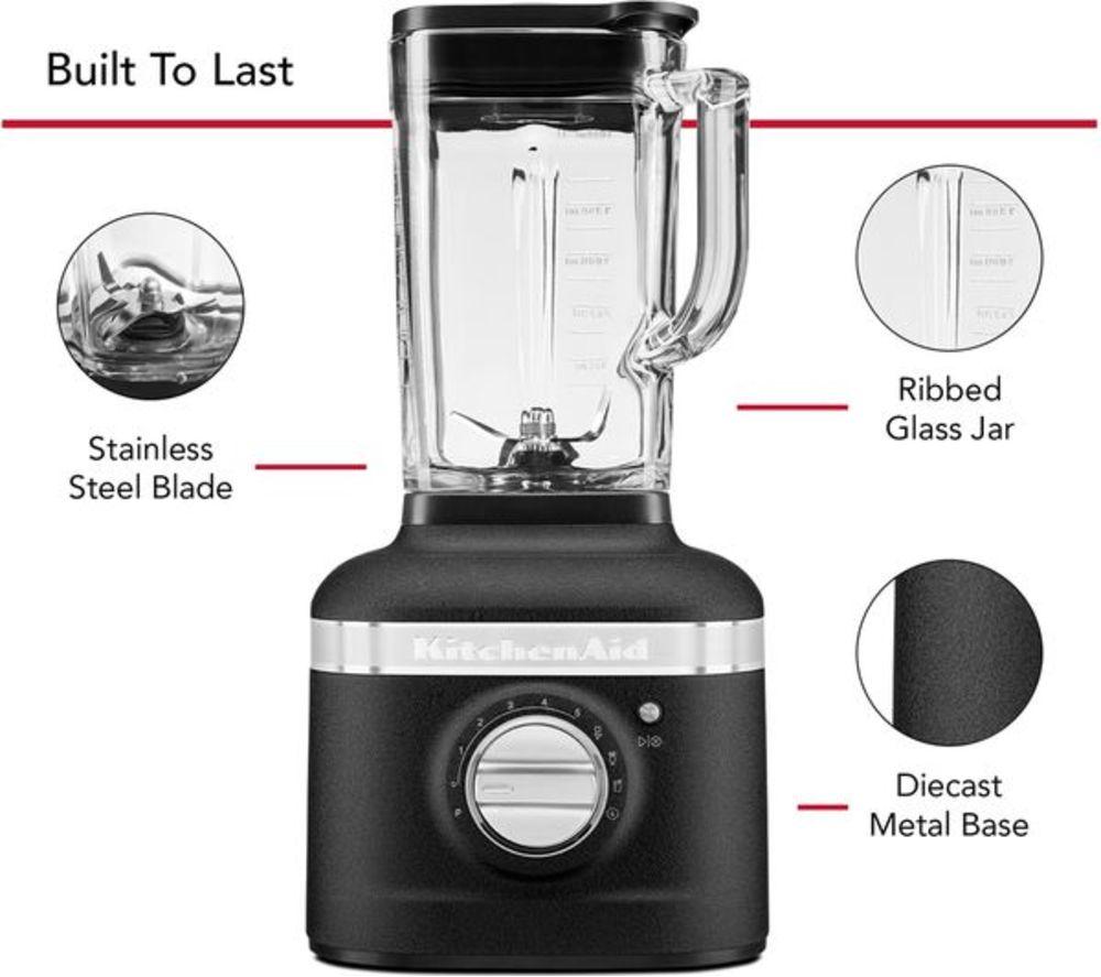 KITCHENAID Artisan K400 Blender - Cast Iron Black