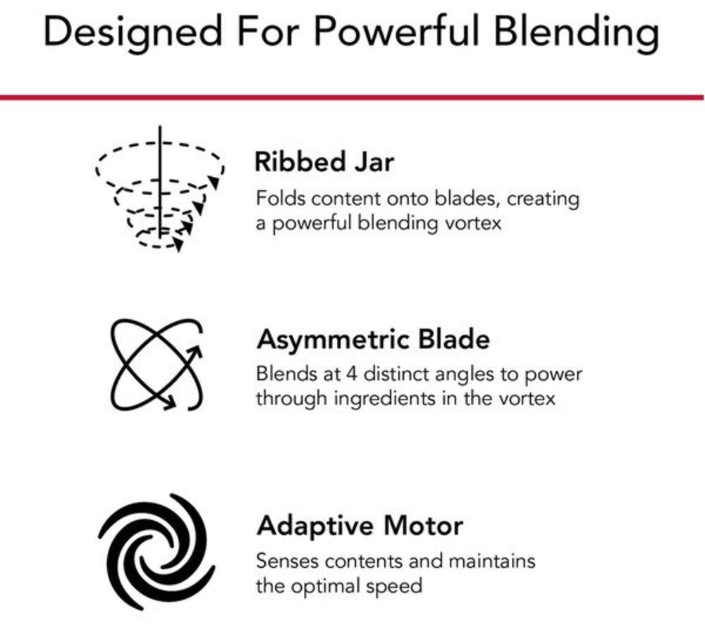 KITCHENAID Artisan K400 Blender - Cast Iron Black