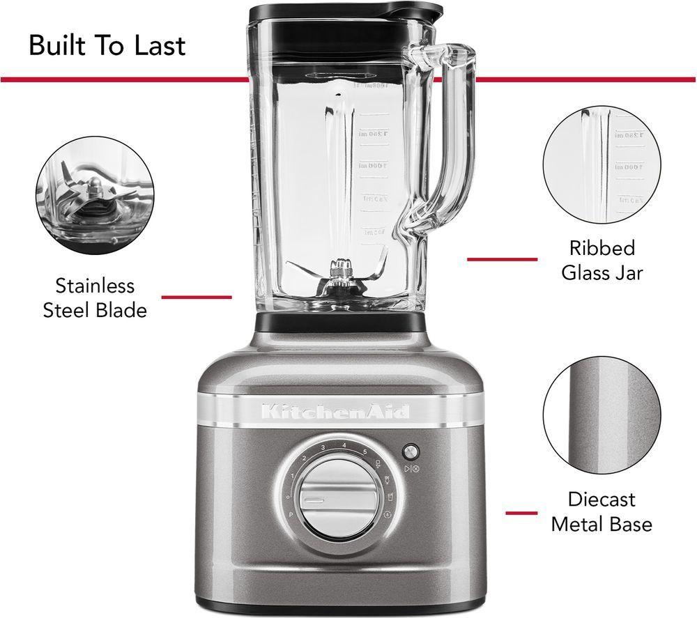 KITCHENAID Artisan K400 Blender - Medallion Silver