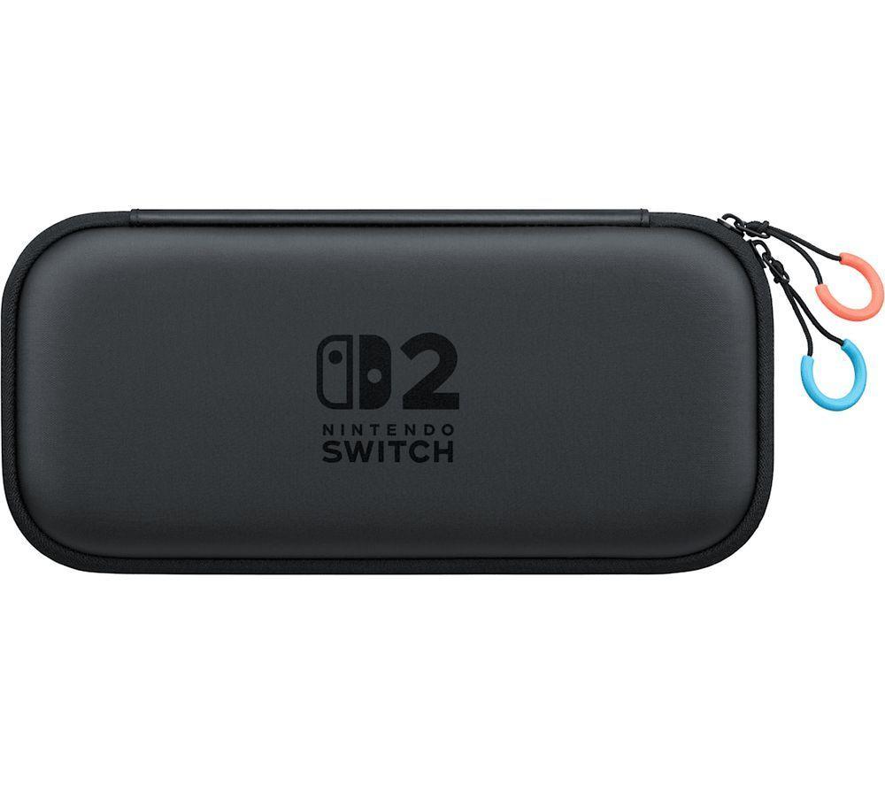 NINTENDO Switch 2 Carrying Case & Screen Protector - Black