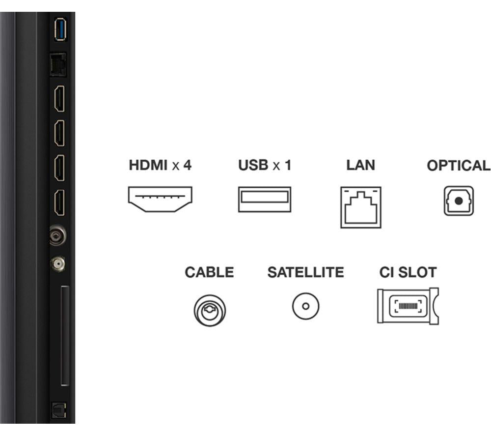 TCL C7K 55" QD-Mini LED 4K HDR Smart Google TV - 55C7K