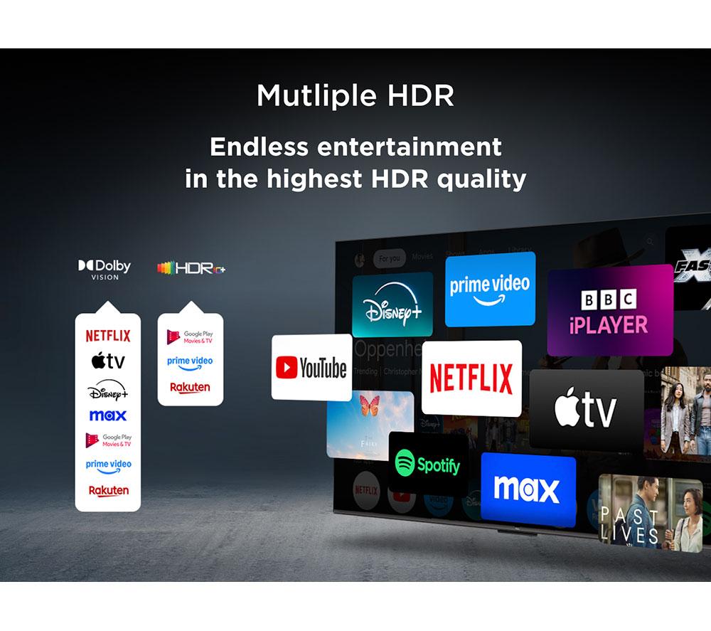 TCL C6K 55" QD-Mini LED 4K HDR Smart Google TV - 55C6K