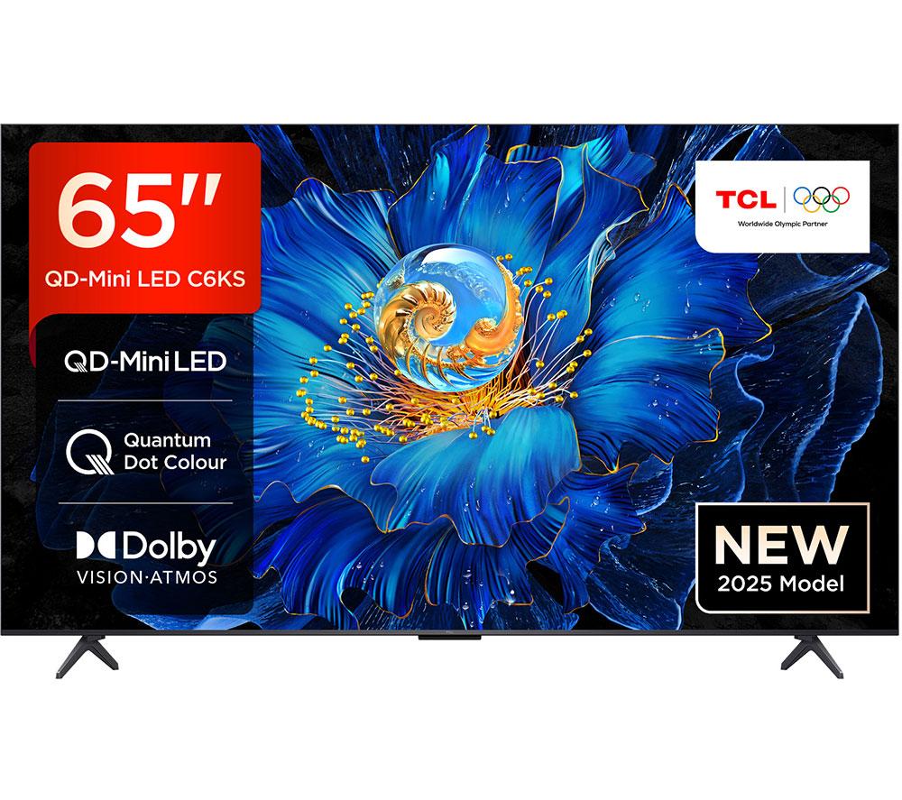 TCL C6KS 65" QD-Mini LED 4K HDR Smart Google TV - 65C6KS