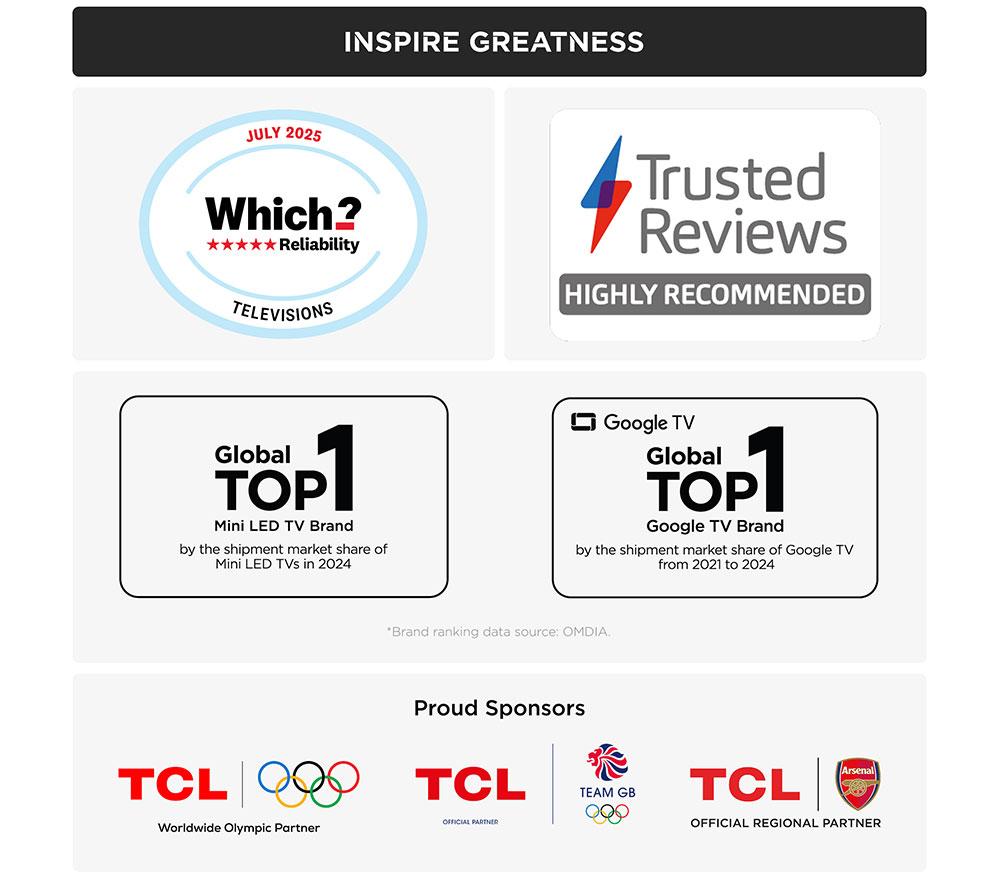 TCL C6KS 65" QD-Mini LED 4K HDR Smart Google TV - 65C6KS