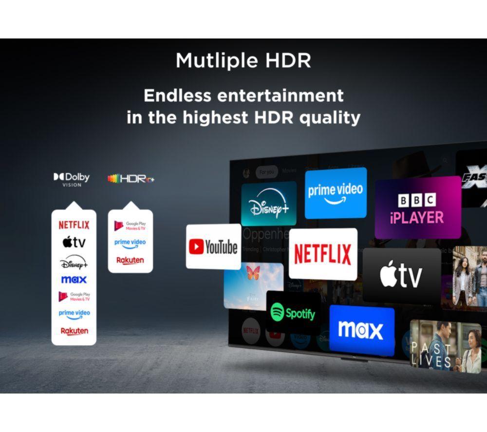 TCL C6K 75" QD-Mini LED 4K HDR Smart Google TV - 75C6K