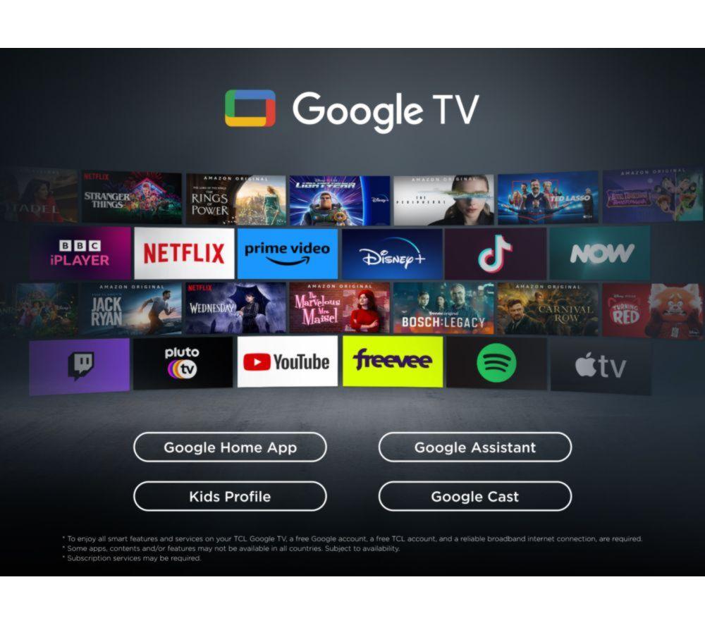 TCL C6K 75" QD-Mini LED 4K HDR Smart Google TV - 75C6K