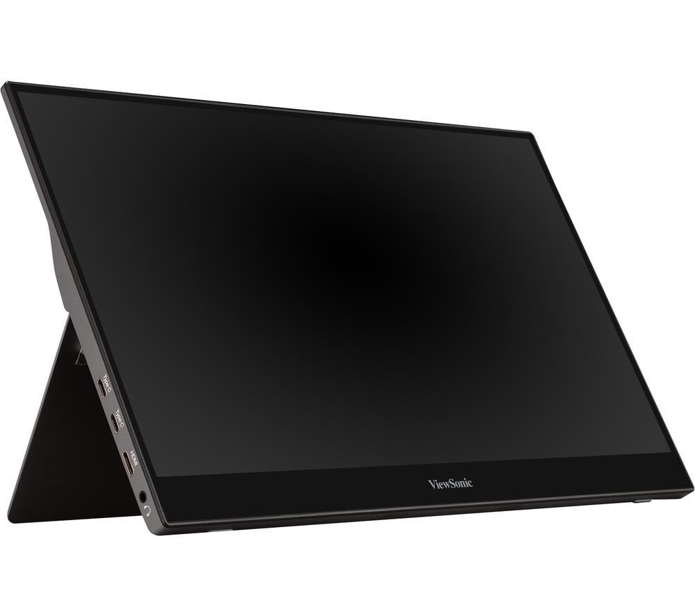VIEWSONIC TD1655 Full HD 16" LED Portable Monitor - Grey