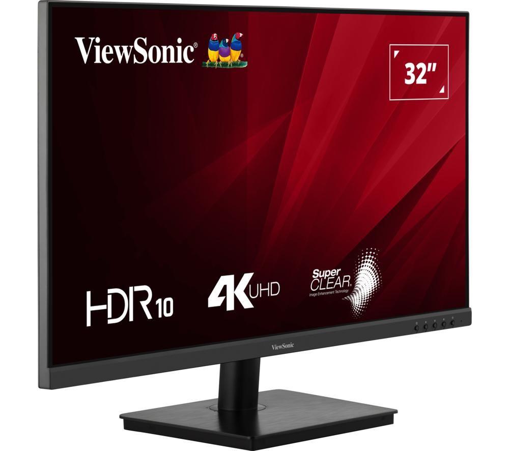 VIEWSONIC VA3208-4K-HD 4K Ultra HD 32" LED Monitor - Black