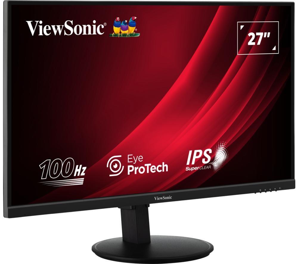 VIEWSONIC VG2709-2K-MHD-2 Quad HD 27" LED Monitor - Black