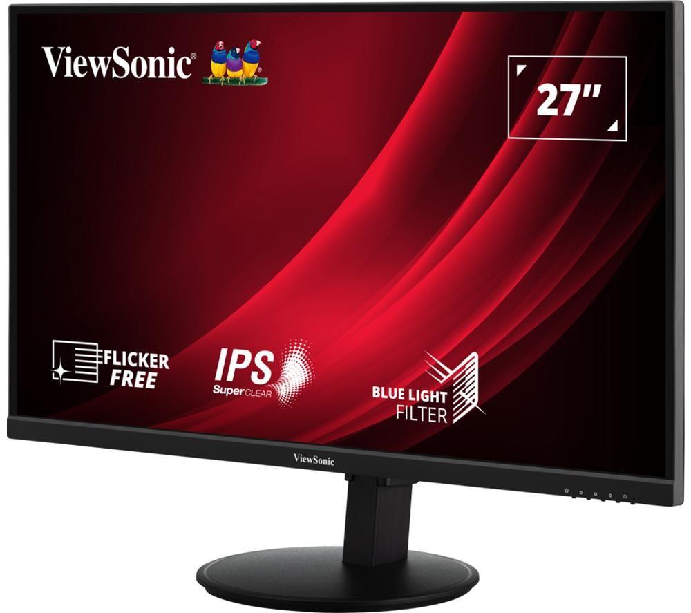 VIEWSONIC VG2709-2K-MHD-2 Quad HD 27" LED Monitor - Black
