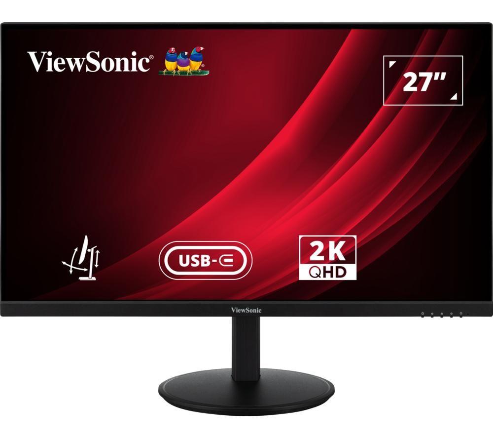 VIEWSONIC VG2709-2K-MHDU-2 Quad HD 27" LED Monitor - Black