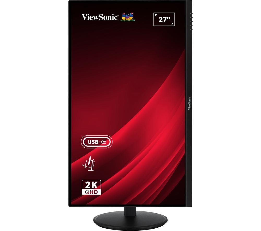 VIEWSONIC VG2709-2K-MHDU-2 Quad HD 27" LED Monitor - Black