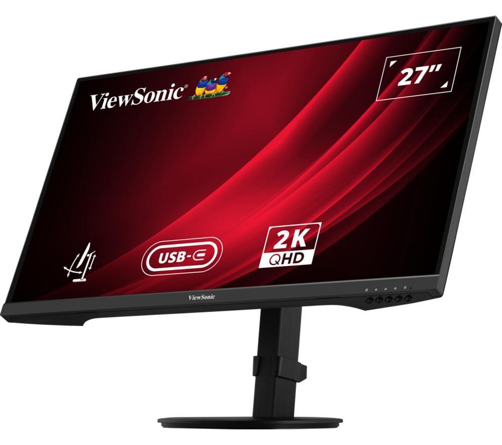 VIEWSONIC VG2709-2K-MHDU-2 Quad HD 27" LED Monitor - Black