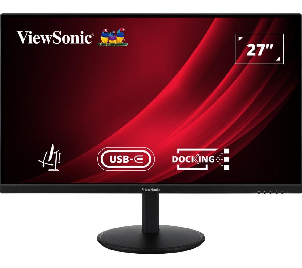VIEWSONIC VG2709U-2K Quad HD 27" LED Monitor - Black