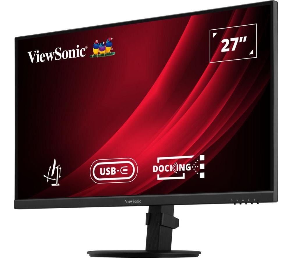 VIEWSONIC VG2709U-2K Quad HD 27" LED Monitor - Black