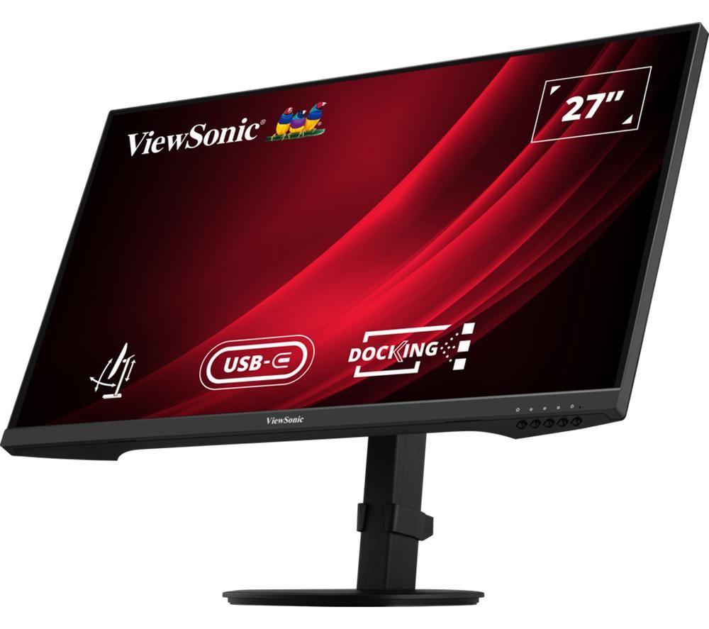 VIEWSONIC VG2709U-2K Quad HD 27" LED Monitor - Black