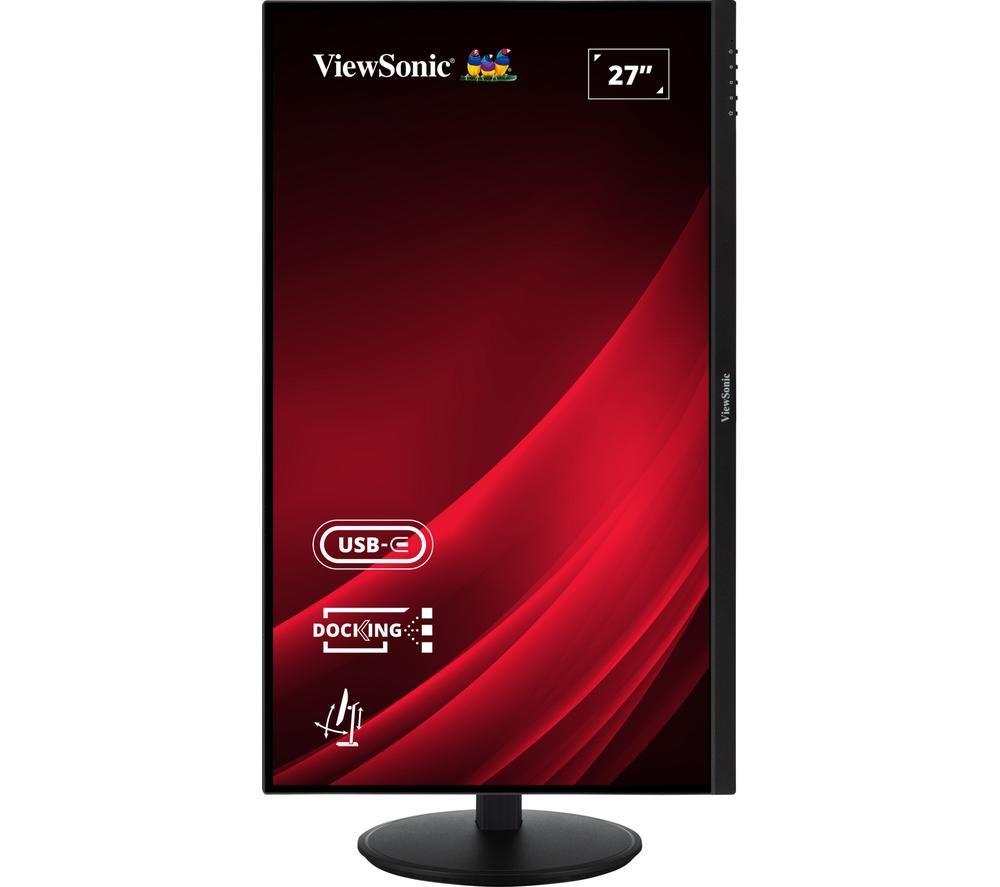 VIEWSONIC VG2709U-2K Quad HD 27" LED Monitor - Black