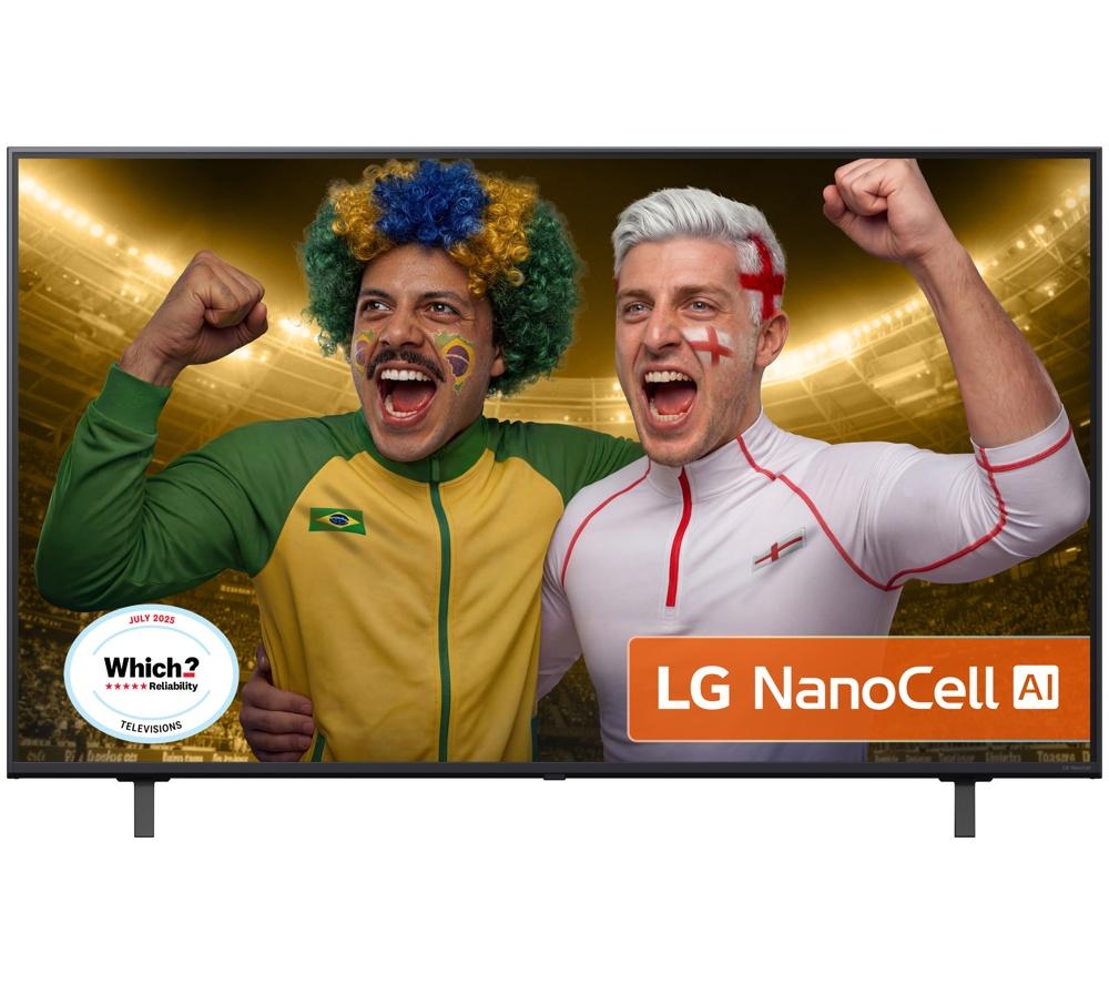 LG NANO80 55" NanoCell AI 4K HDR Smart TV 2025 - 55NANO80A6B