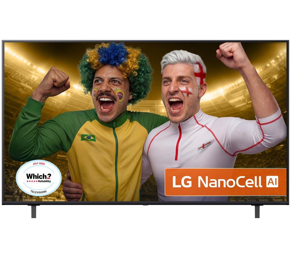 LG NANO80 65" NanoCell AI 4K HDR Smart TV 2025 - 65NANO80A6B
