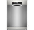 BOSCH Series 6 PerfectDry SMS6TCI02G Full-size WiFi-enabled Dishwasher - Brushed Steel