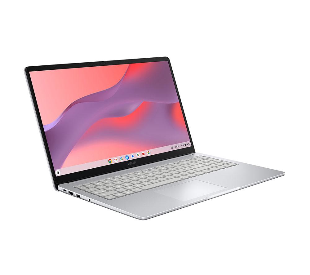 ASUS CX15 15.6" Chromebook Plus - Intel® Core™ 3, 128 GB eMMC, Grey