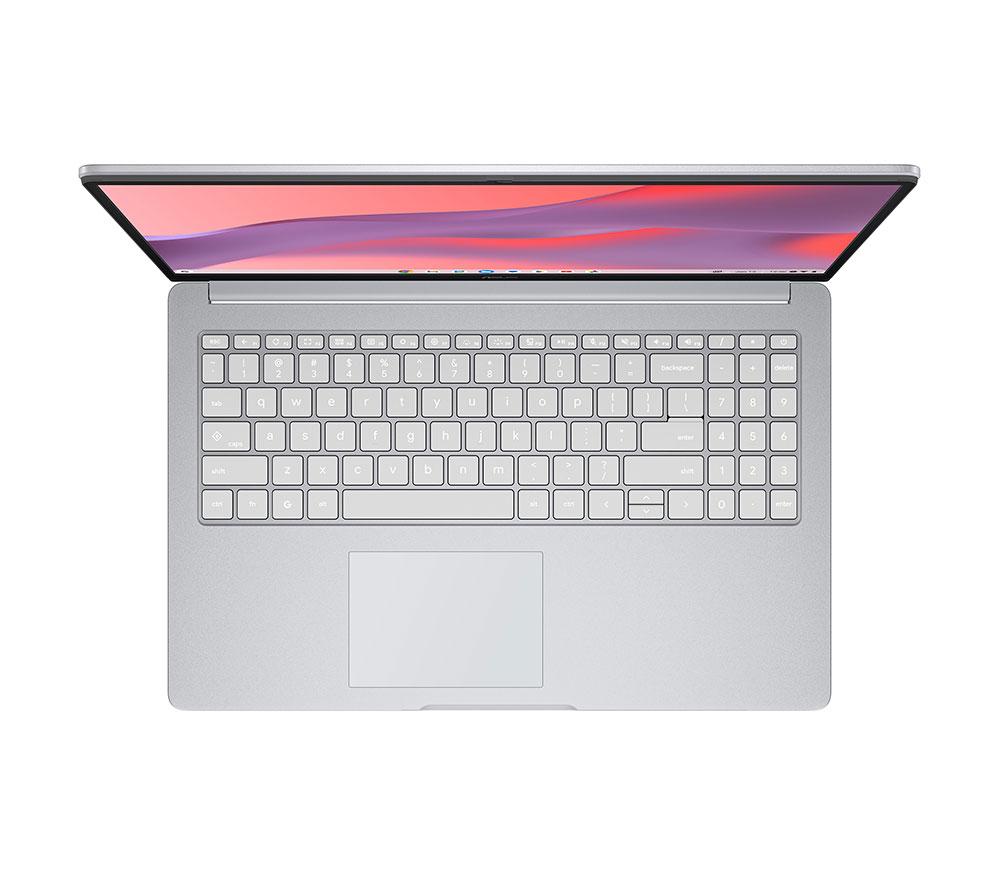 ASUS CX15 15.6" Chromebook Plus - Intel® Core™ 3, 128 GB eMMC, Grey