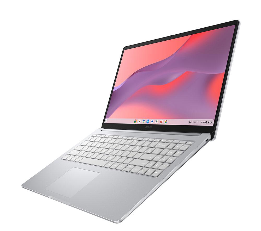 ASUS CX15 15.6" Chromebook Plus - Intel® Core™ 3, 128 GB eMMC, Grey