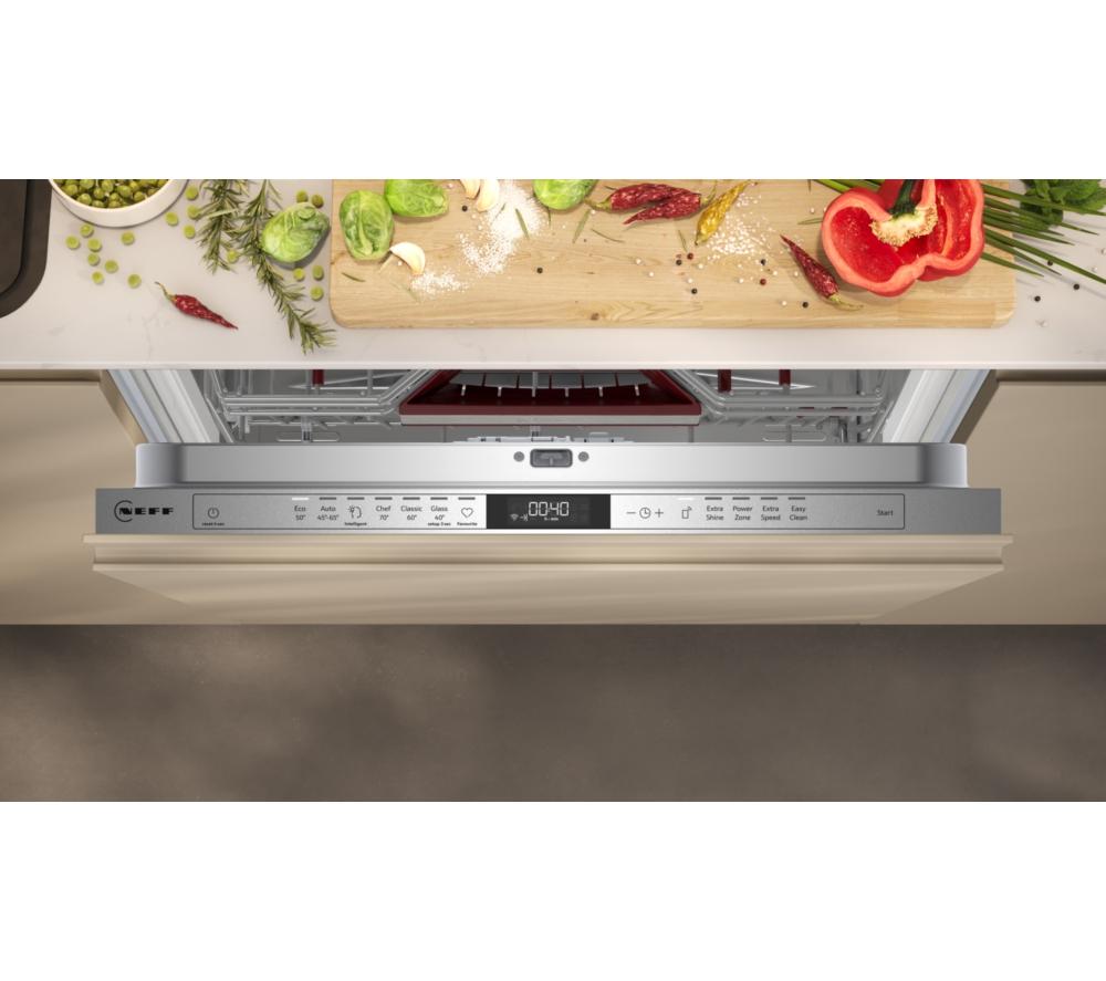 NEFF N70 S197YCX05G Full-size Fully Integrated WiFi-enabled Dishwasher