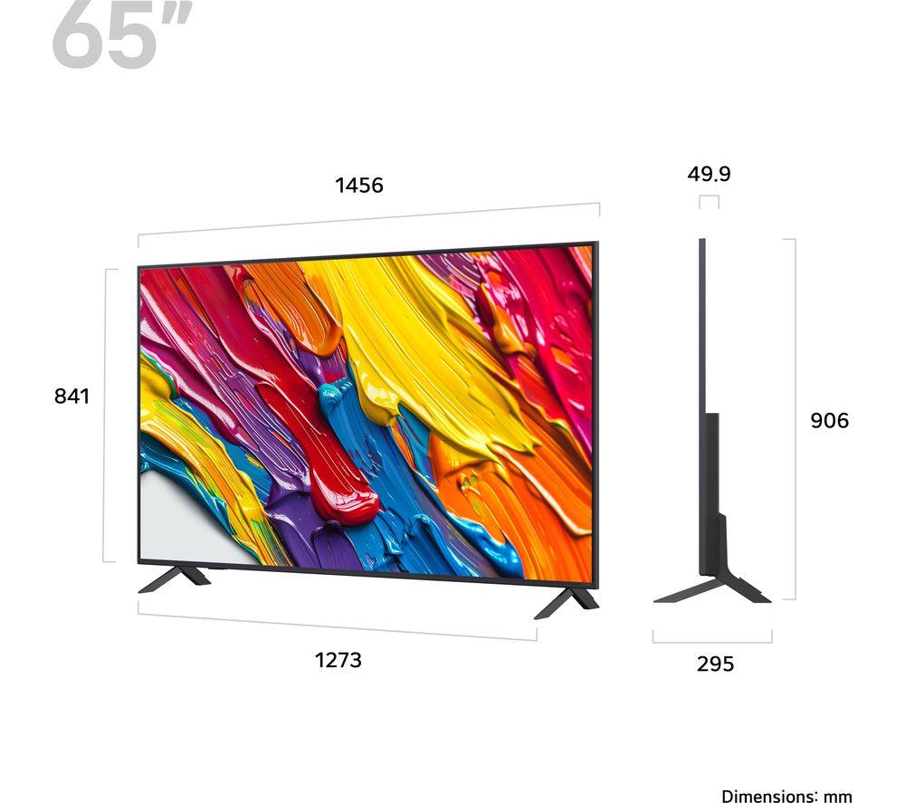 LG QNED82 65" QNED AI 4K HDR Smart TV 2025 - 65QNED82A6B