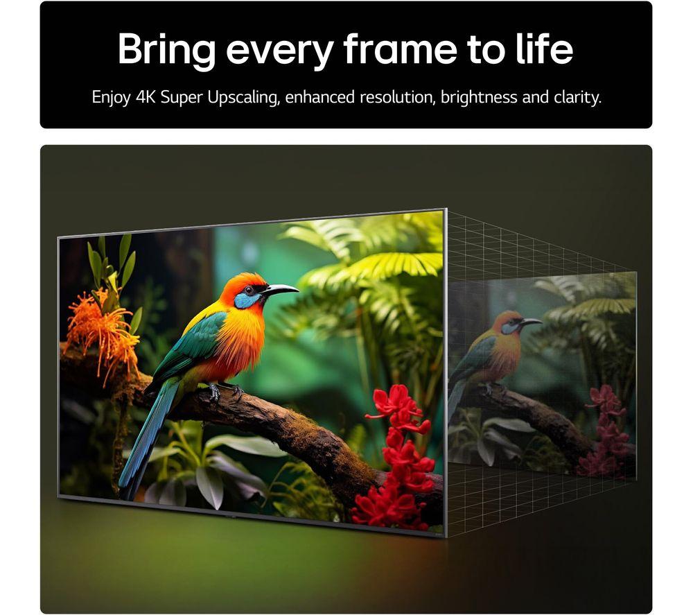 LG UA75 Smart TV LED 4K HDR de 50" 2025 - 50UA75006LA