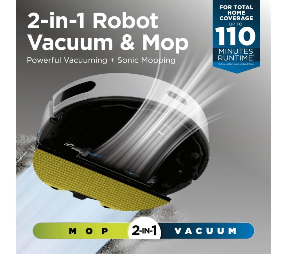 SHARK RV2620WAUKWH Robot Aspirador 2 en 1 Matrix Plus - Blanco