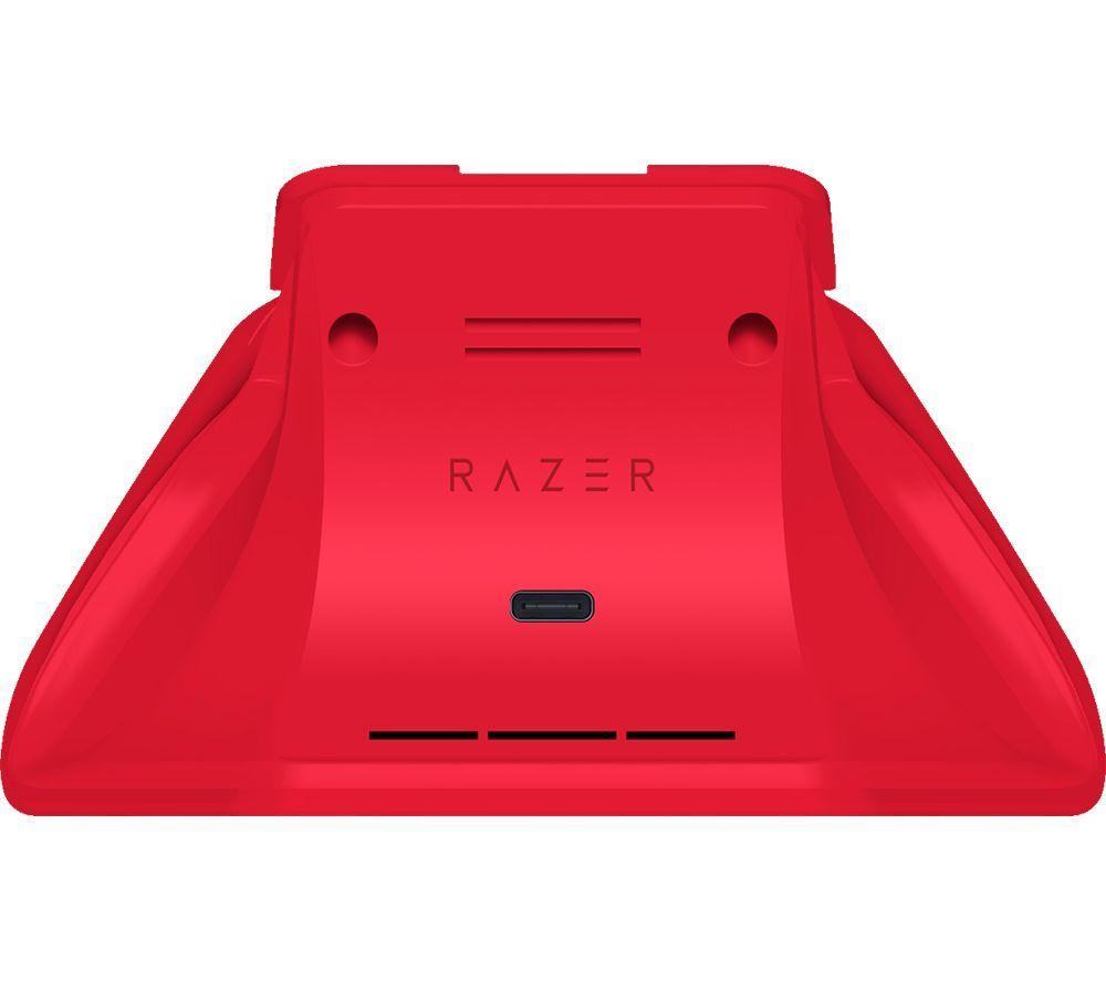 XBOX Wireless Controller & Essential Duo Xbox Headset & Charging Stand Bundle – Pulse Red