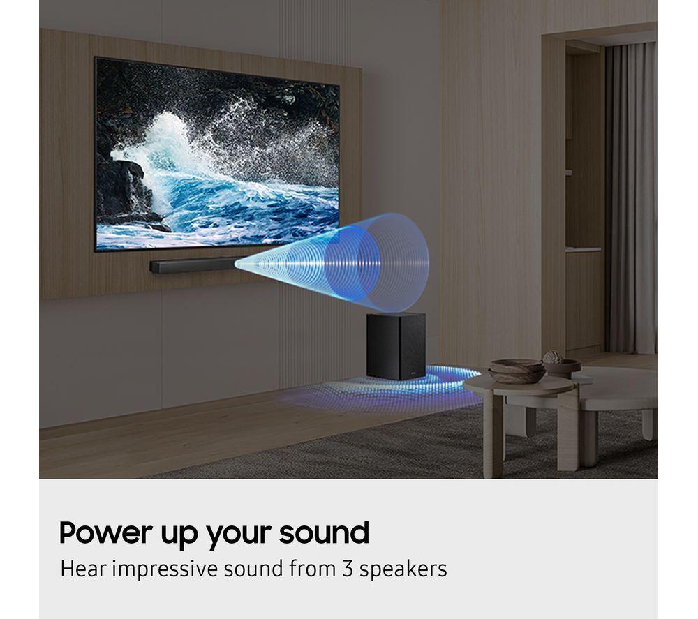 SAMSUNG HW-B450F/XU 2.1 Wireless Sound Bar with DTS Virtual:X