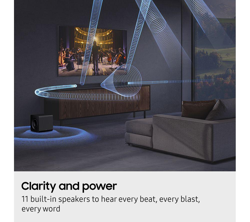SAMSUNG HW-Q800F/XU 5.1.2 Wireless Sound Bar with Dolby Atmos & DTS Virtual:X