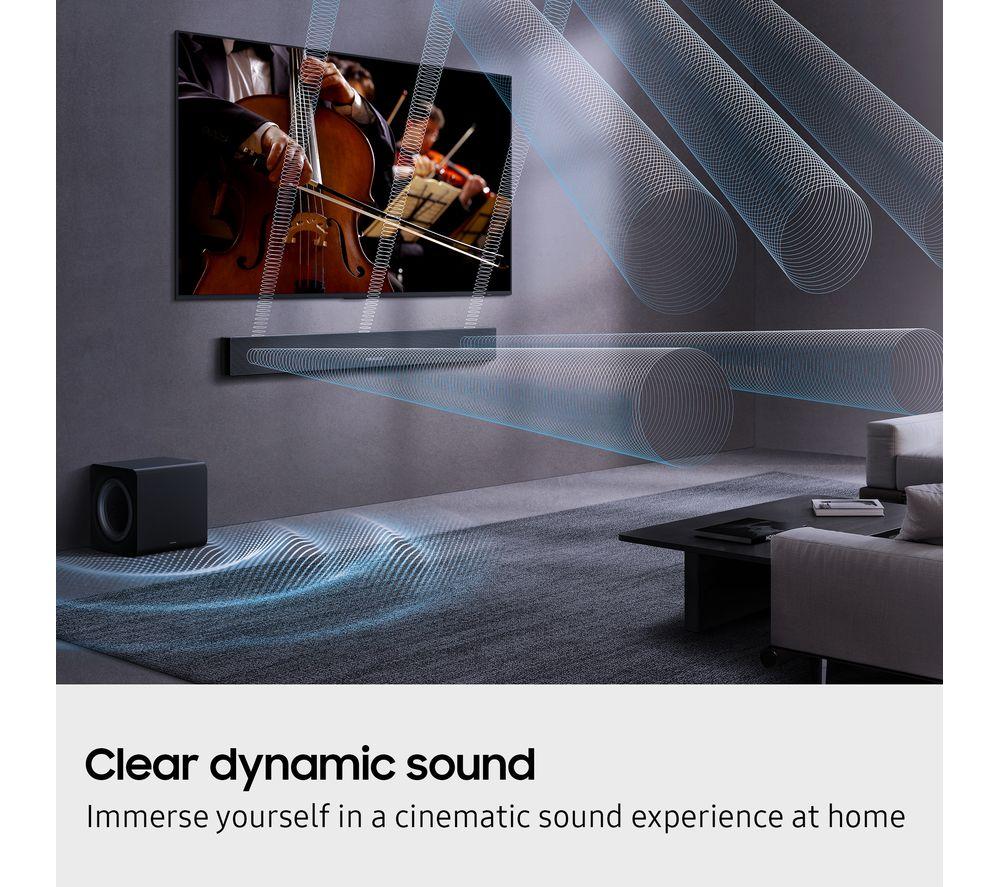 SAMSUNG HW-QS700F/XU Barra de sonido inalámbrica 3.1.2 con Dolby Atmos y DTS Virtual:X