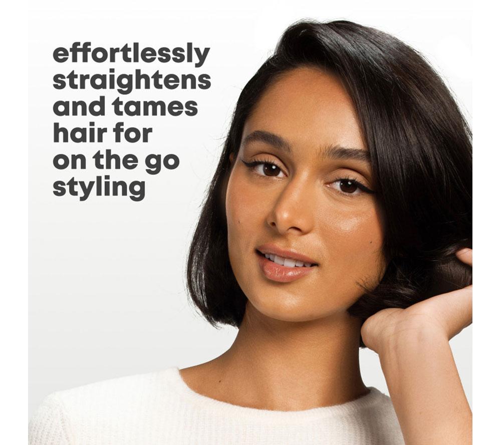 REVAMP Straight & Go Ionic Cordless Straightening & Smoothing Hot Brush - Black & Gold