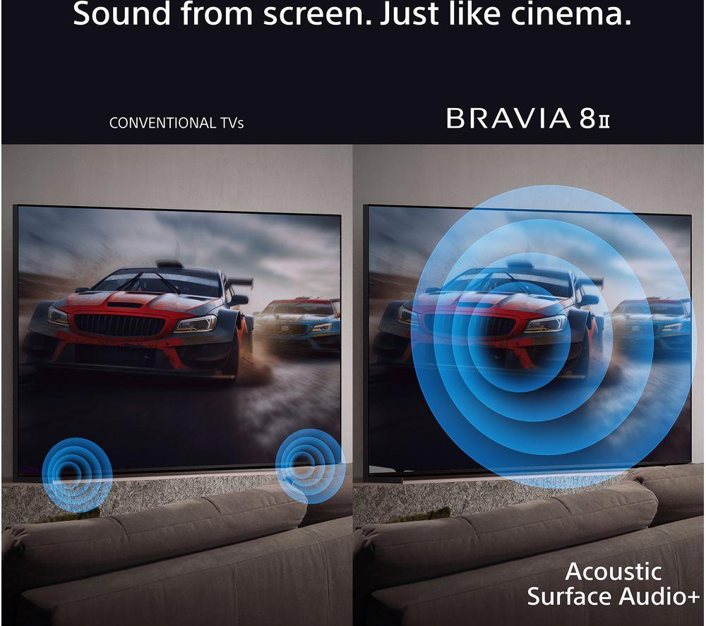 SONY BRAVIA 8 II 65" QD-OLED 4K HDR AI Smart TV - K65XR8M25B