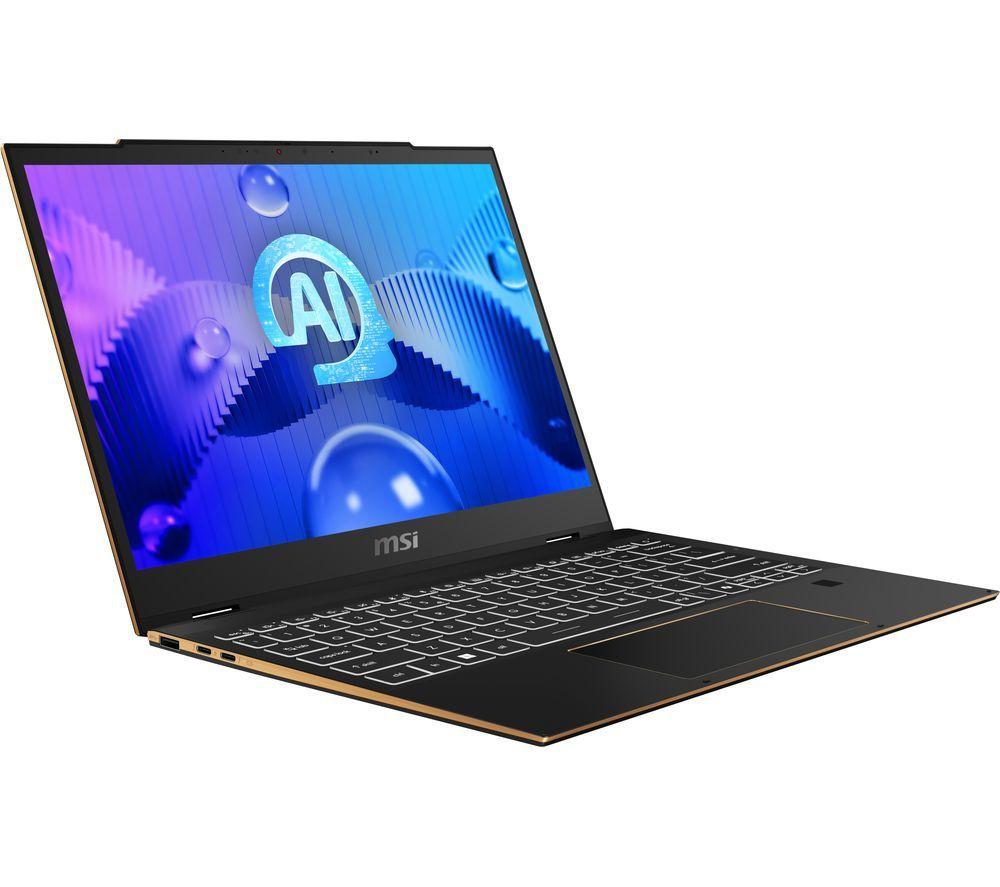 Portátil 2 en 1 MSI Summit E13 AI Evo de 13,3" - Intel® Core™ Ultra 5, SSD de 1 TB, Negro
