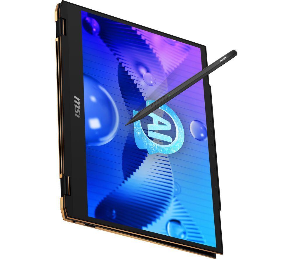 Portátil 2 en 1 MSI Summit E13 AI Evo de 13,3" - Intel® Core™ Ultra 5, SSD de 1 TB, Negro