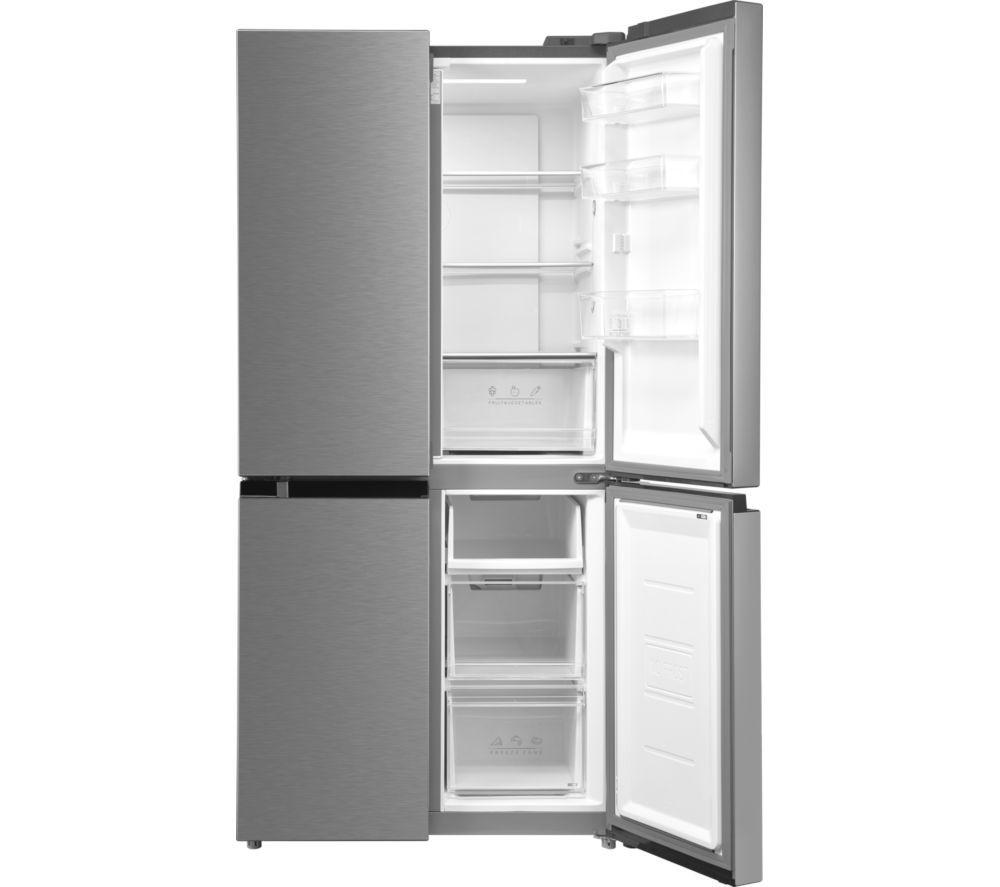 LOGIK L4D83X25 Frigorífico Combi - Inox