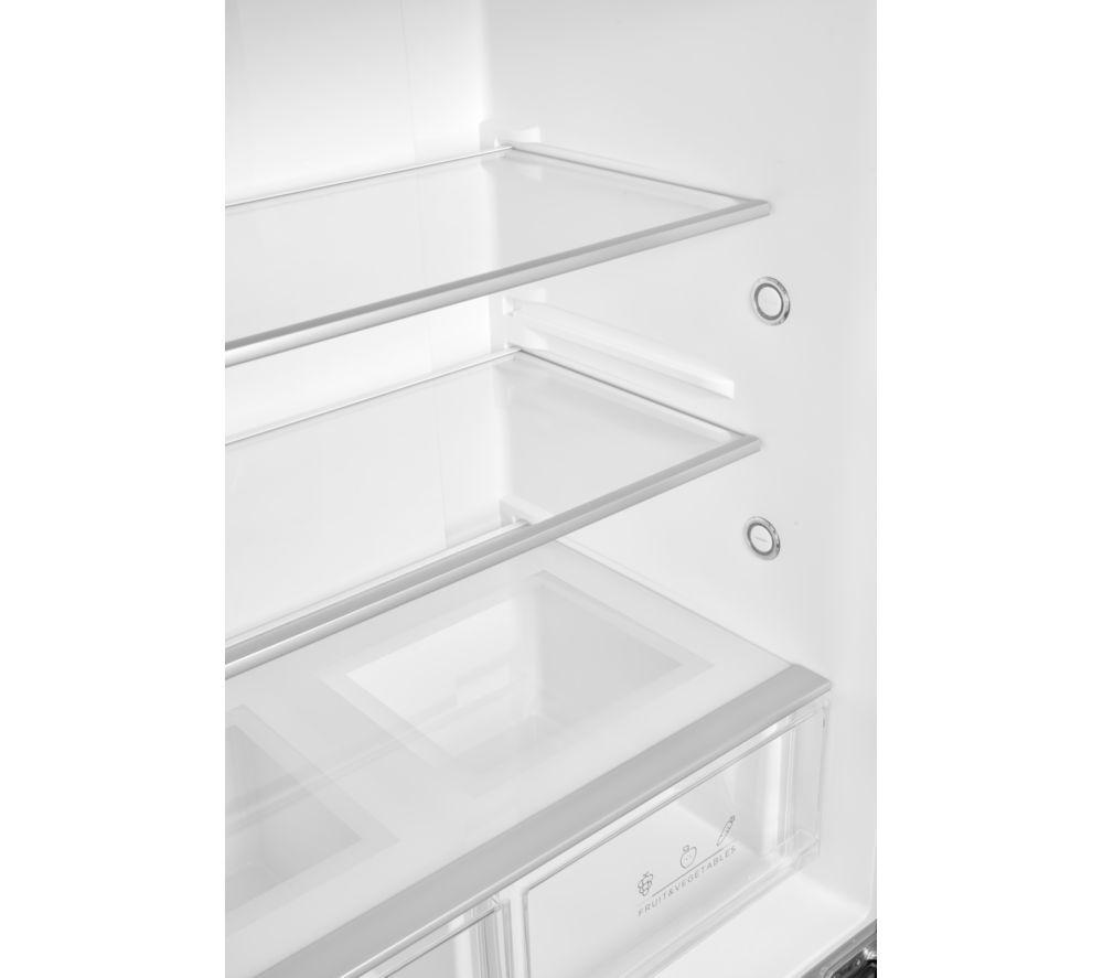 LOGIK L4D83X25 Frigorífico Combi - Inox
