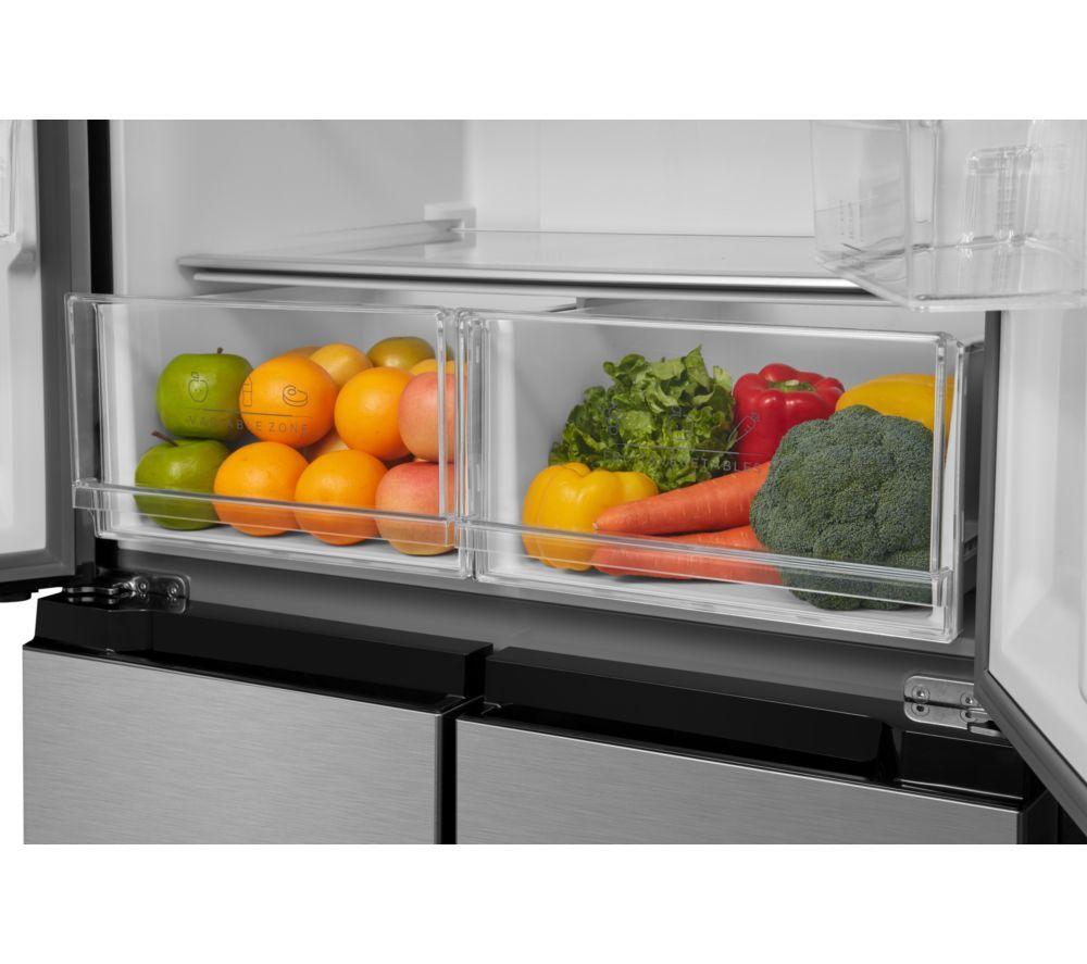 LOGIK L4D83X25 Frigorífico Combi - Inox
