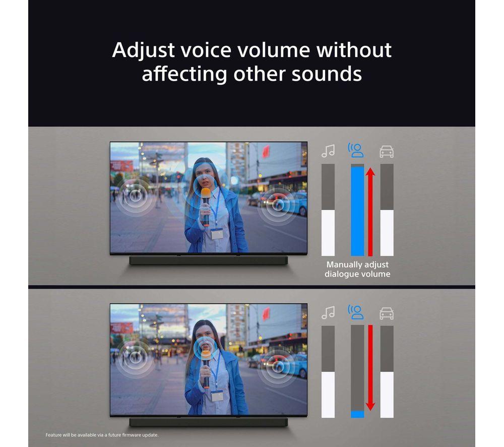 Barra de sonido inalámbrica SONY BRAVIA Theatre Bar 60 3.1.2 con Dolby Atmos y DTS Virtual:X