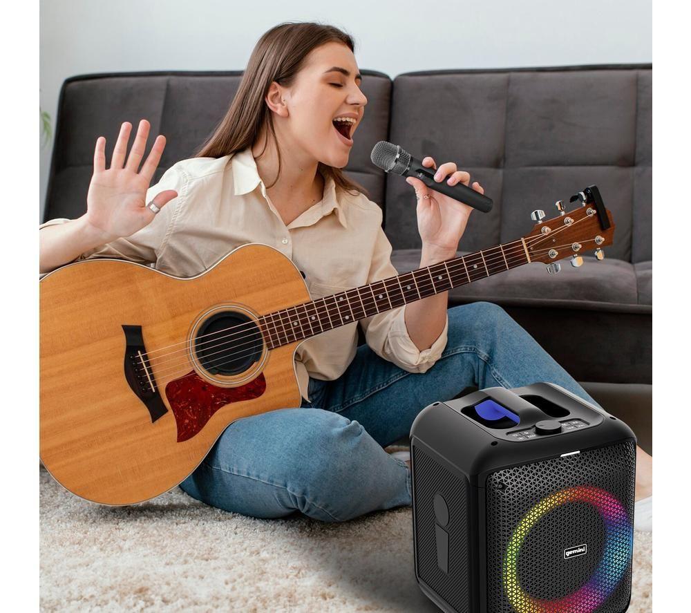 GEMINI GGO-650L Boombox Bluetooth Speaker - Black