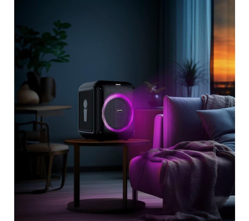 GEMINI GGO-650L Boombox Bluetooth Speaker - Black