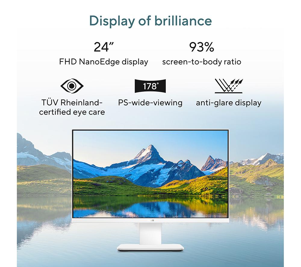 ASUS ExpertCenter V400 23,8" All-in-One-PC - Intel® Core™ i5, 512 GB SSD, Weiß