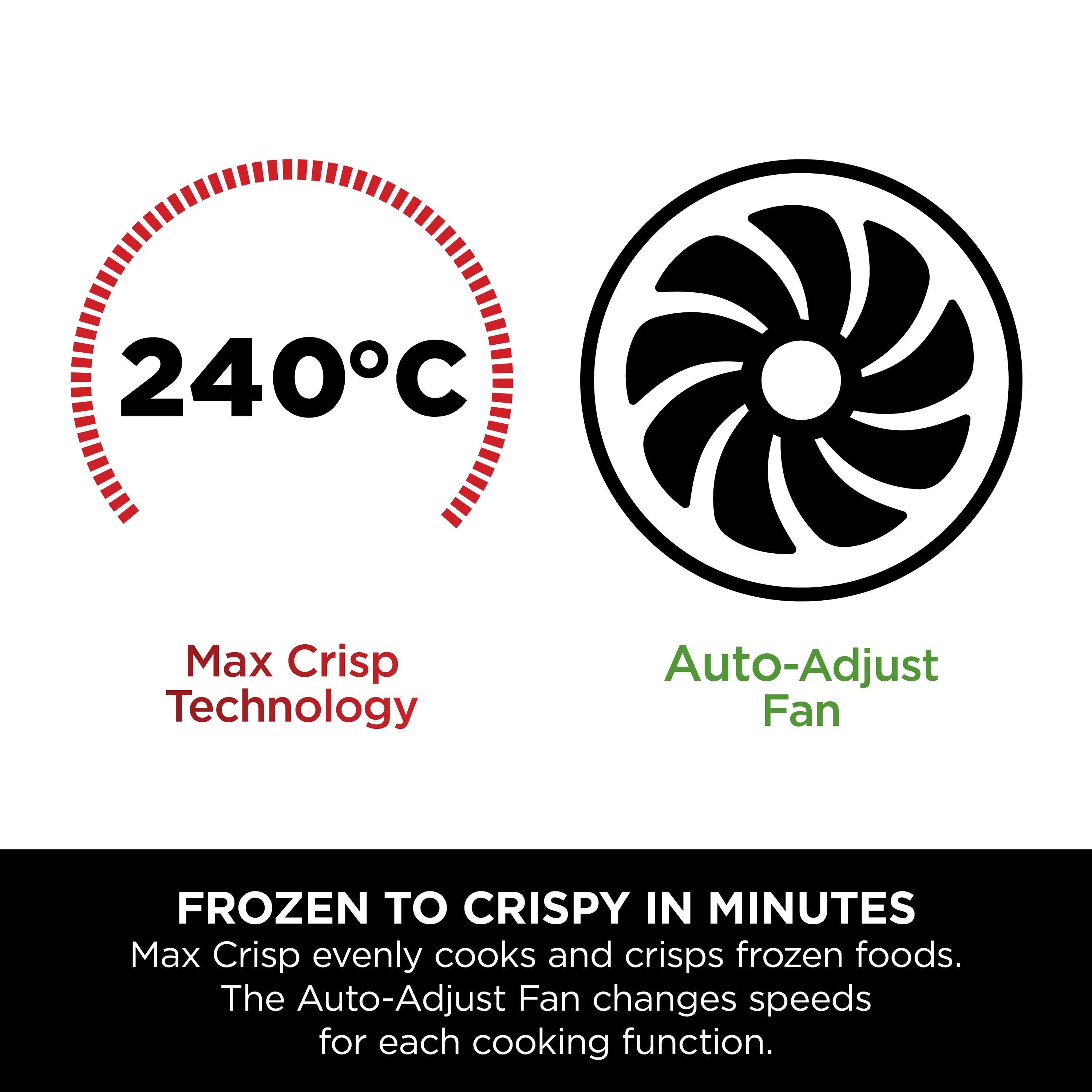 NINJA 6-in-1 Dual Zone DZ300UK Air Fryer - Gun Metal Grey