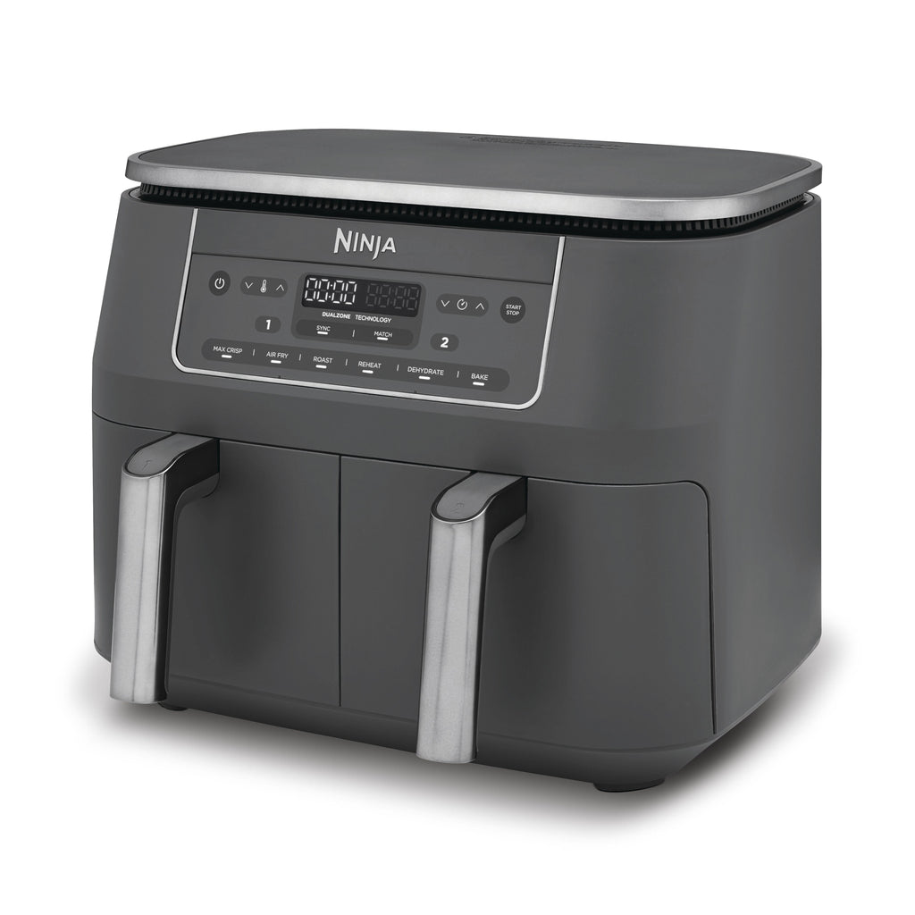 NINJA 6-in-1 Dual Zone DZ300UK Air Fryer - Gun Metal Grey