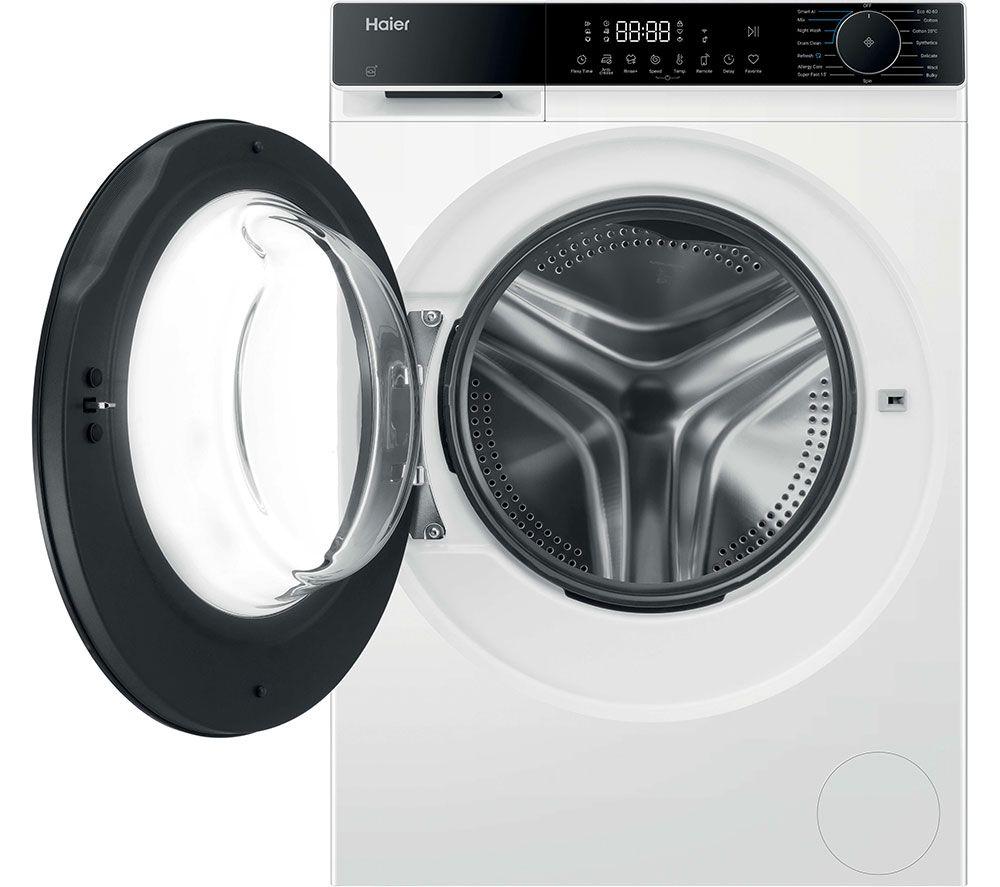 Lavadora de 10 kg Haier Serie X 5 HW100-B14357UUK con WiFi y 1400 rpm - Blanca